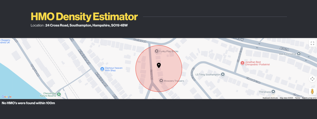 hmo density estimator