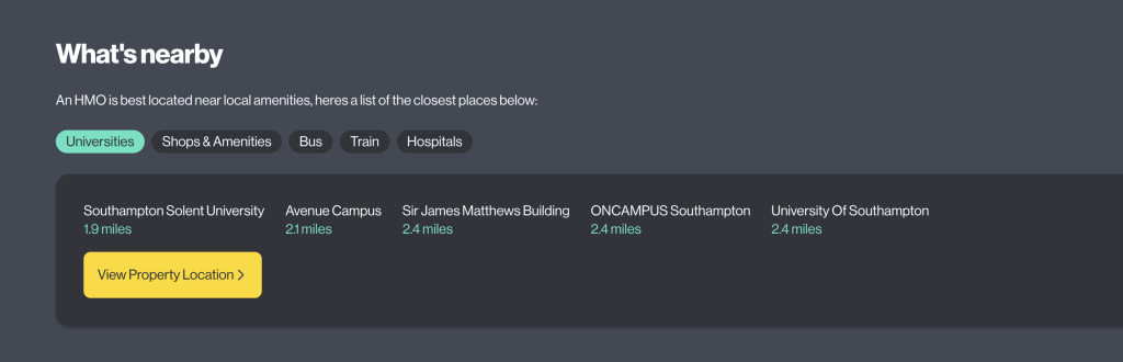 what's nearby in hmo checker